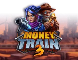 Money Train 3 logo by Relax Gaming GQbet Casino